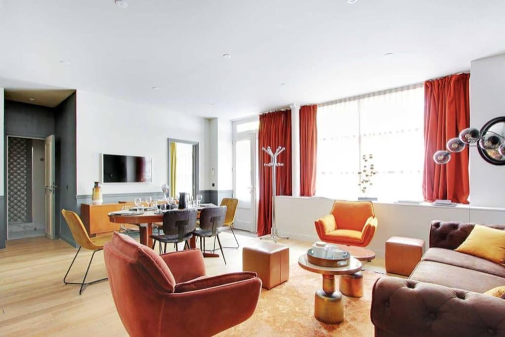V Vast Apartment, Steps From Place Des Vosges Ac Apartment